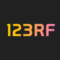 123RF logo